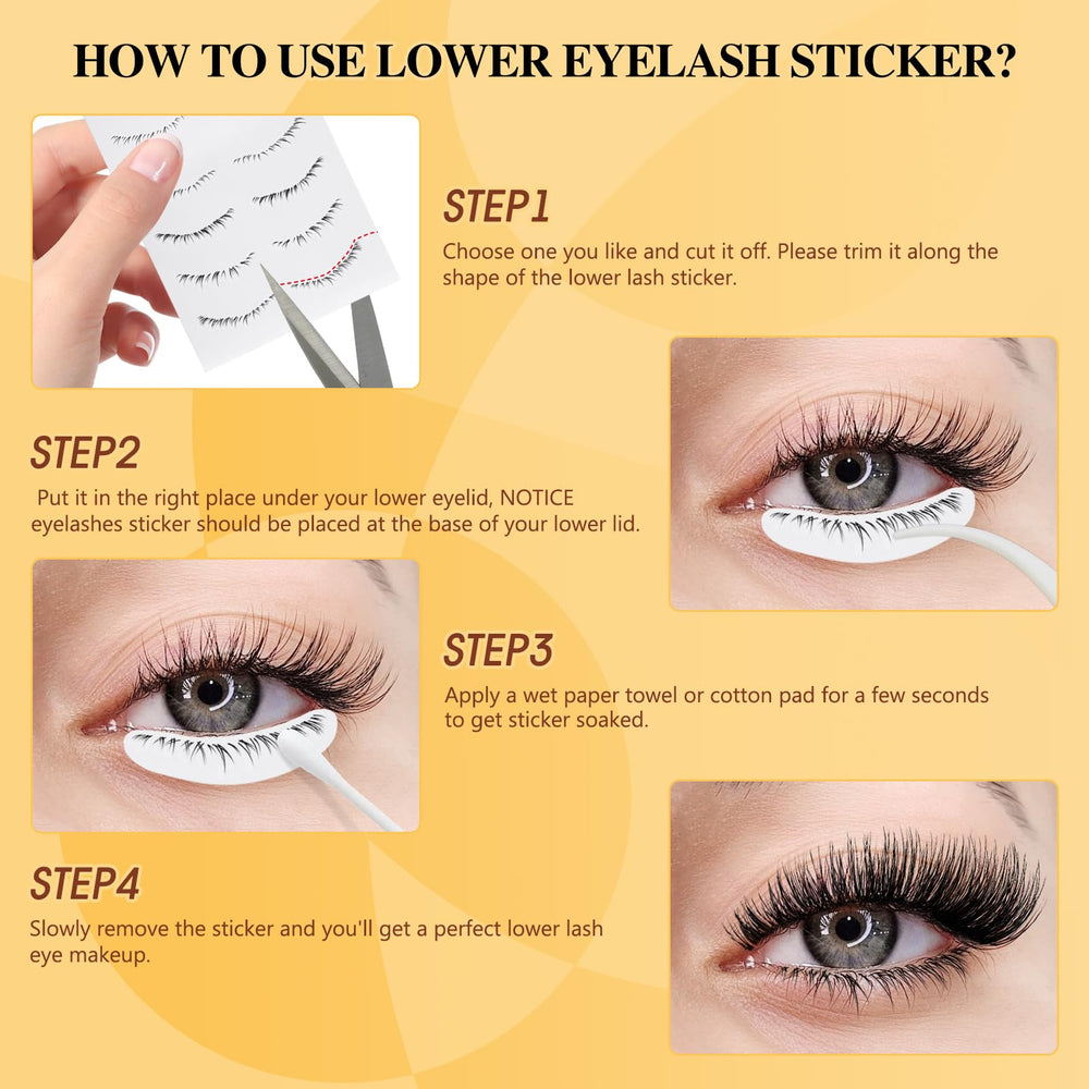QUEWEL easy wear removal demo shows quick lash handling.