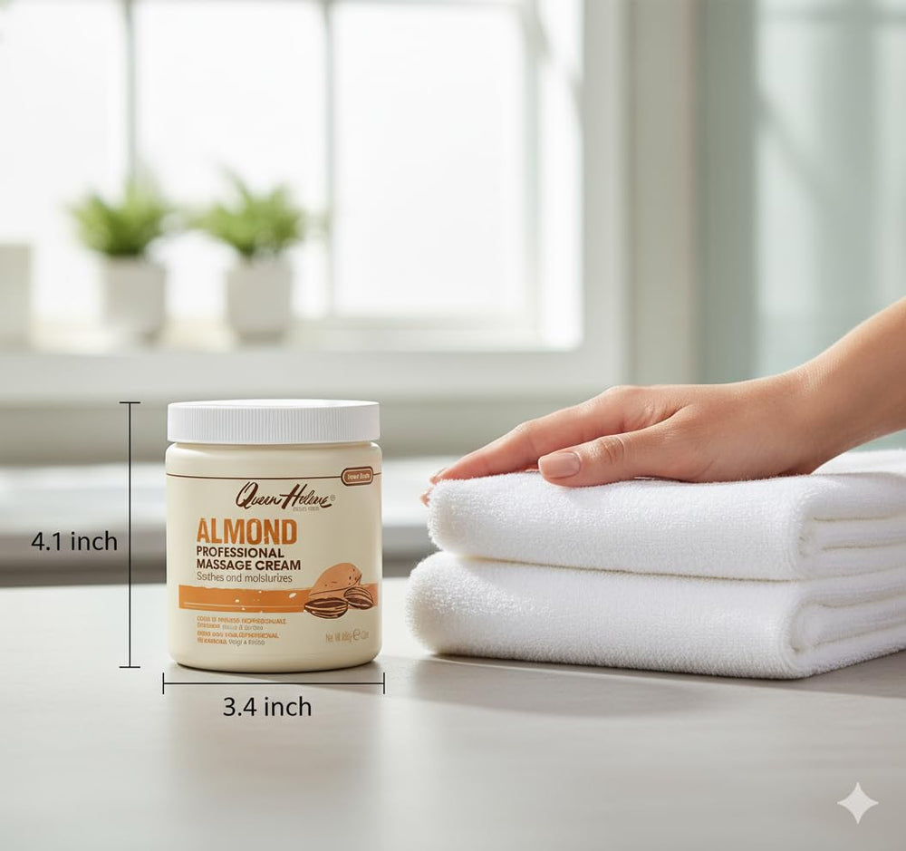 Queen Helene packaging variation 15oz jar highlights product size and professional line.
