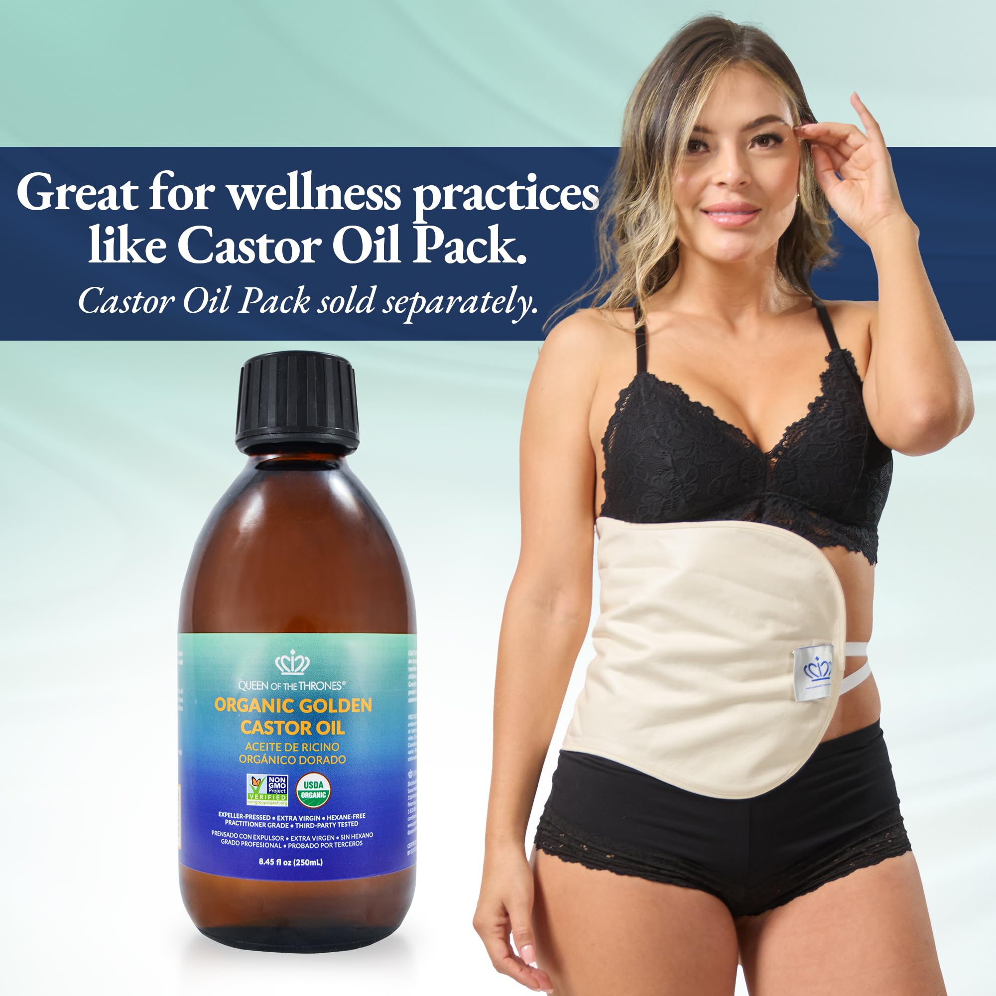QUEEN OF THE THRONES DIY hair mask option helps support healthier-looking strands.