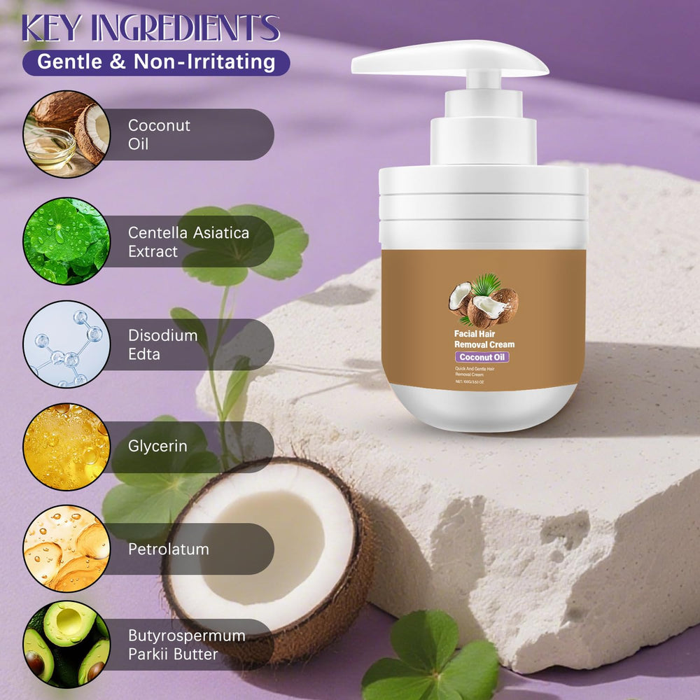QentAnud cream suitable for face and body hair removal.