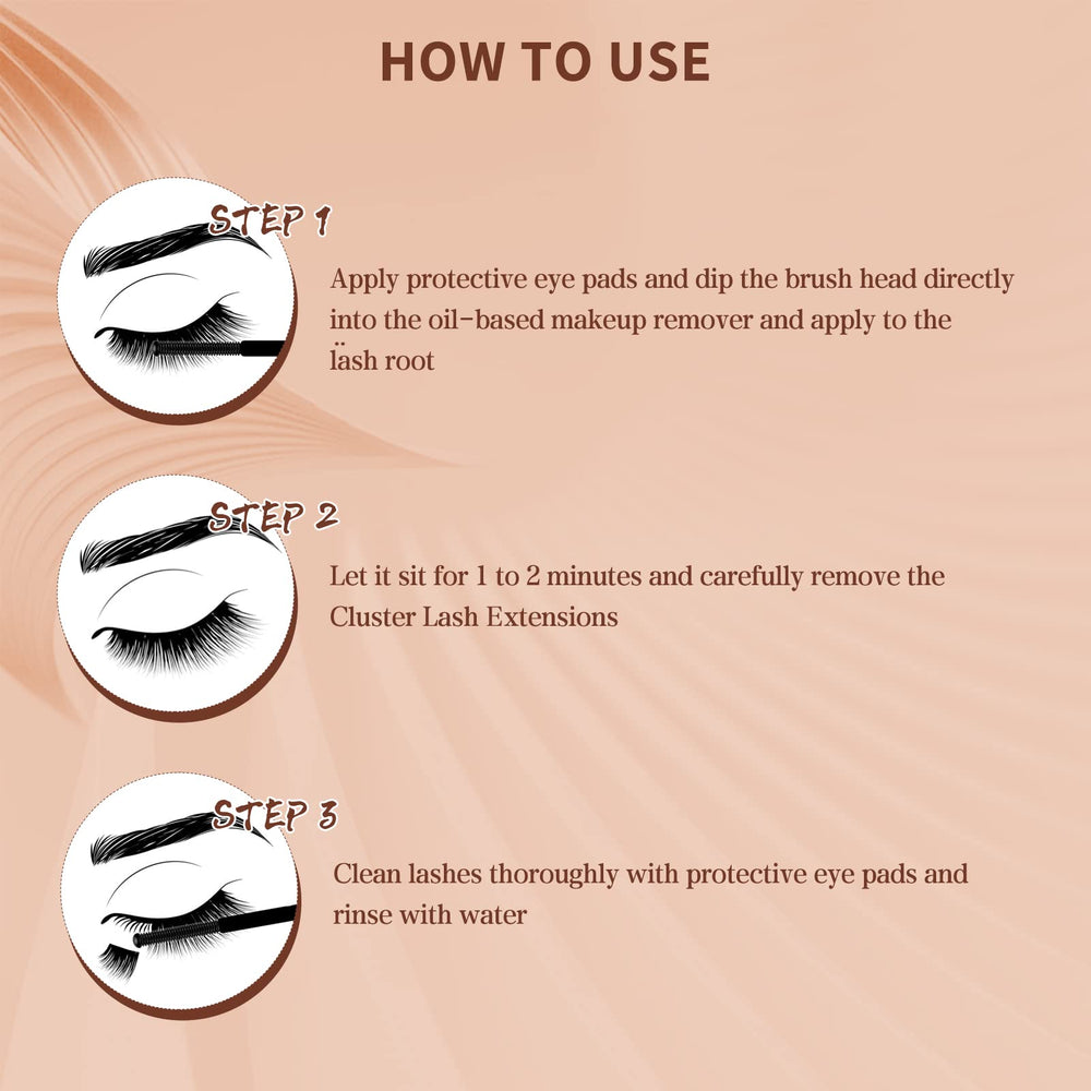 QUEWEL at-home salon-look kit for versatile lash styles.