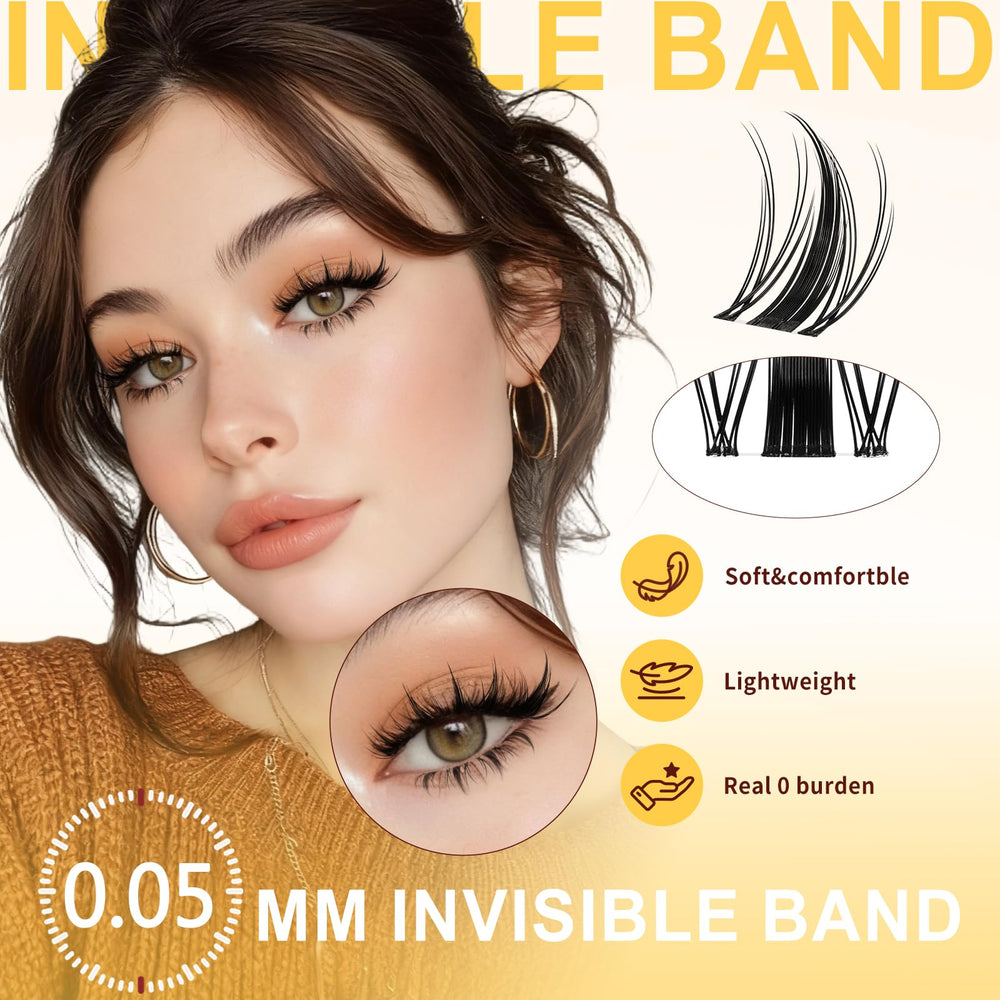 QUEWEL lash-bond-seal duo demonstrates strong hold.