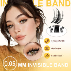QUEWEL lash-bond-seal duo demonstrates strong hold.