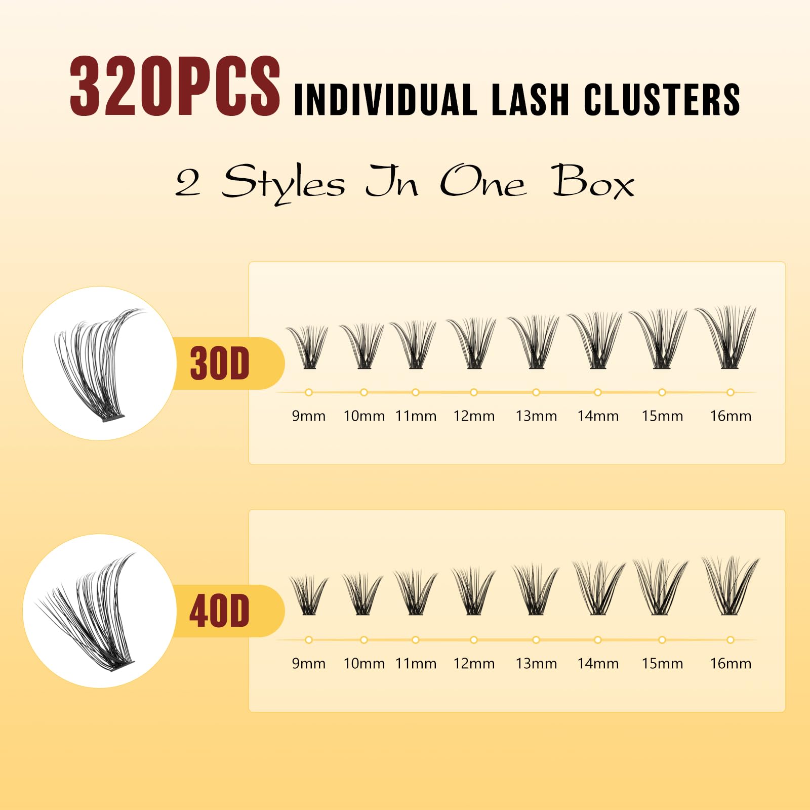 QUEWEL lash clusters flick-free tweezers with matte finish for precise placement.