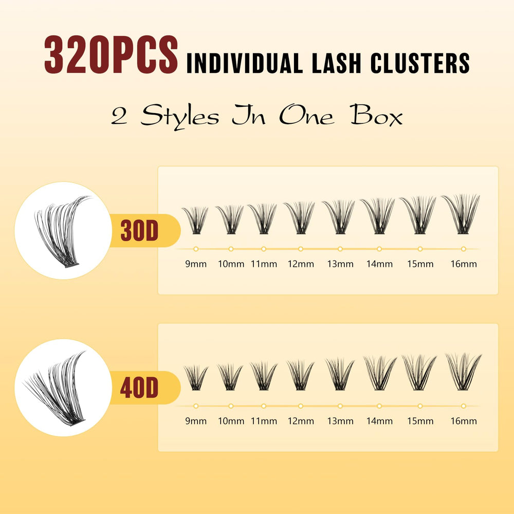 QUEWEL lash clusters flick-free tweezers with matte finish for precise placement.