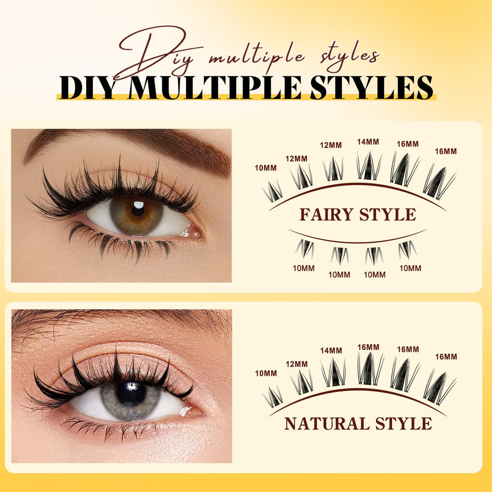 QUEWEL lightweight-synthetic-lash-fibers near-close-up for comfort.