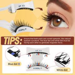 QUEWEL magnetic applicator closeup for effortless placement