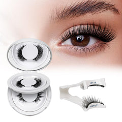 QUEWEL magnetic eyelashes two-pair kit for quick everyday wear