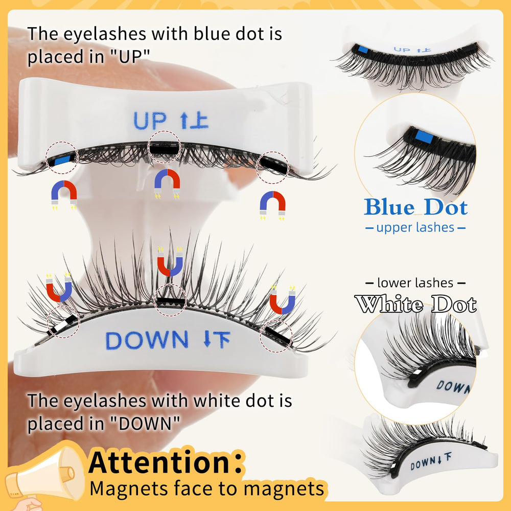 QUEWEL applicator assists precise magnetic lash placement