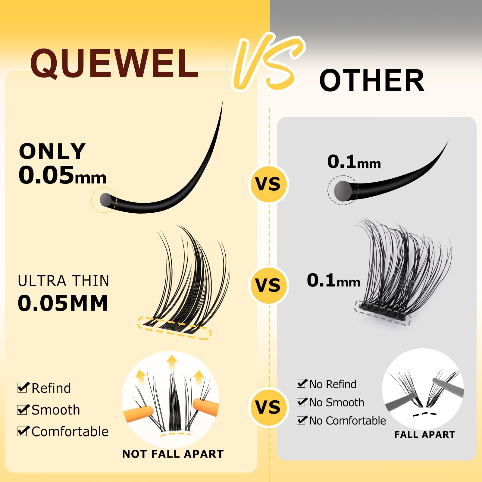 QUEWEL manga-look-cluster-pack shows dramatic eye styling ideas.