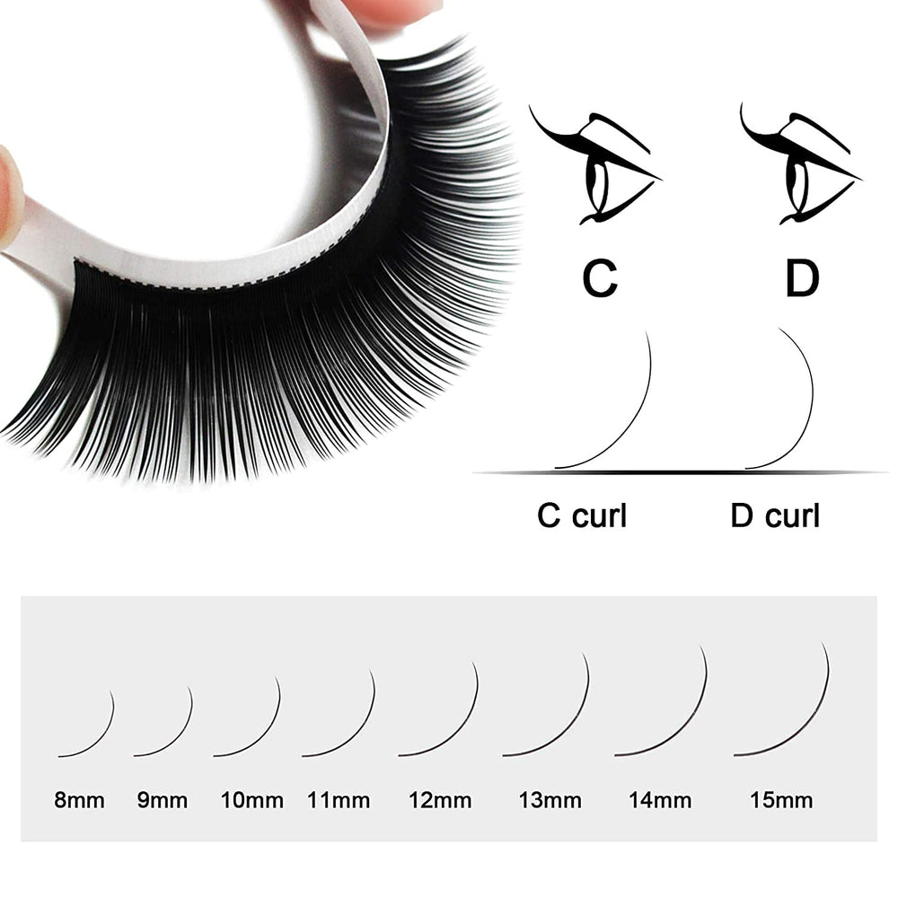 QUEWEL easy-remove lashes leave no residue for quick removals.
