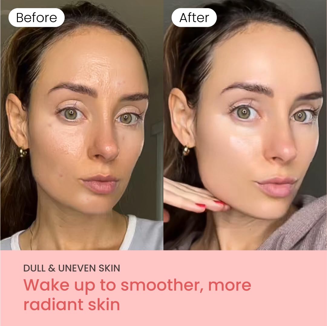 QUIA Collagen Wrapping Mask silicone brush enables even, precise application.