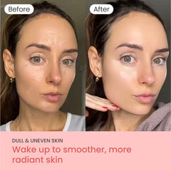 QUIA Collagen Wrapping Mask silicone brush enables even, precise application.
