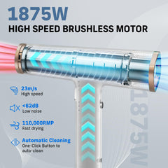 Quico diffuser attachment closeup highlights even airflow for defined curls.