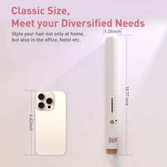 Quico Hair Straightener 15-second heat-up delivers quick ready-to-style results.