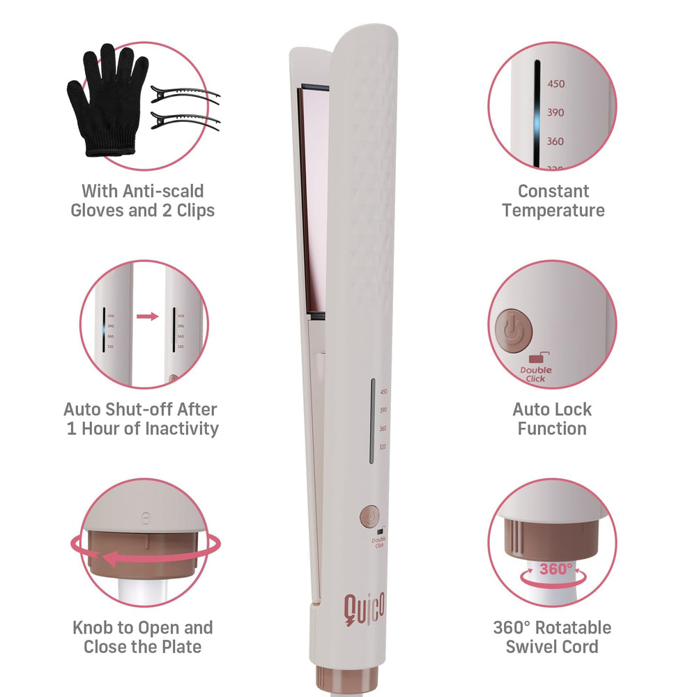Quico Hair Straightener makes a gift-ready package for special occasions.