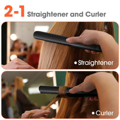 Quico Hair Straightener with glove and clips for safer, precise styling