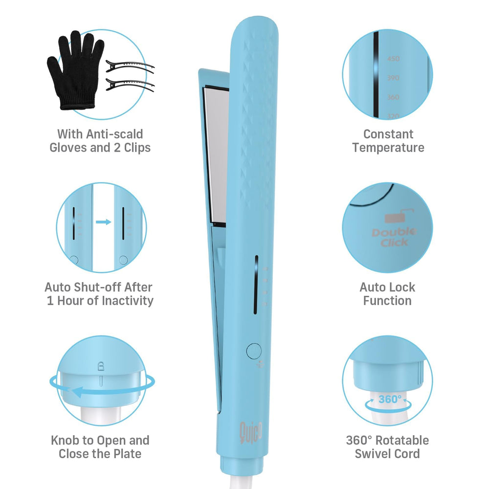 QUICO travel-size design fits in bags and carry-ons.