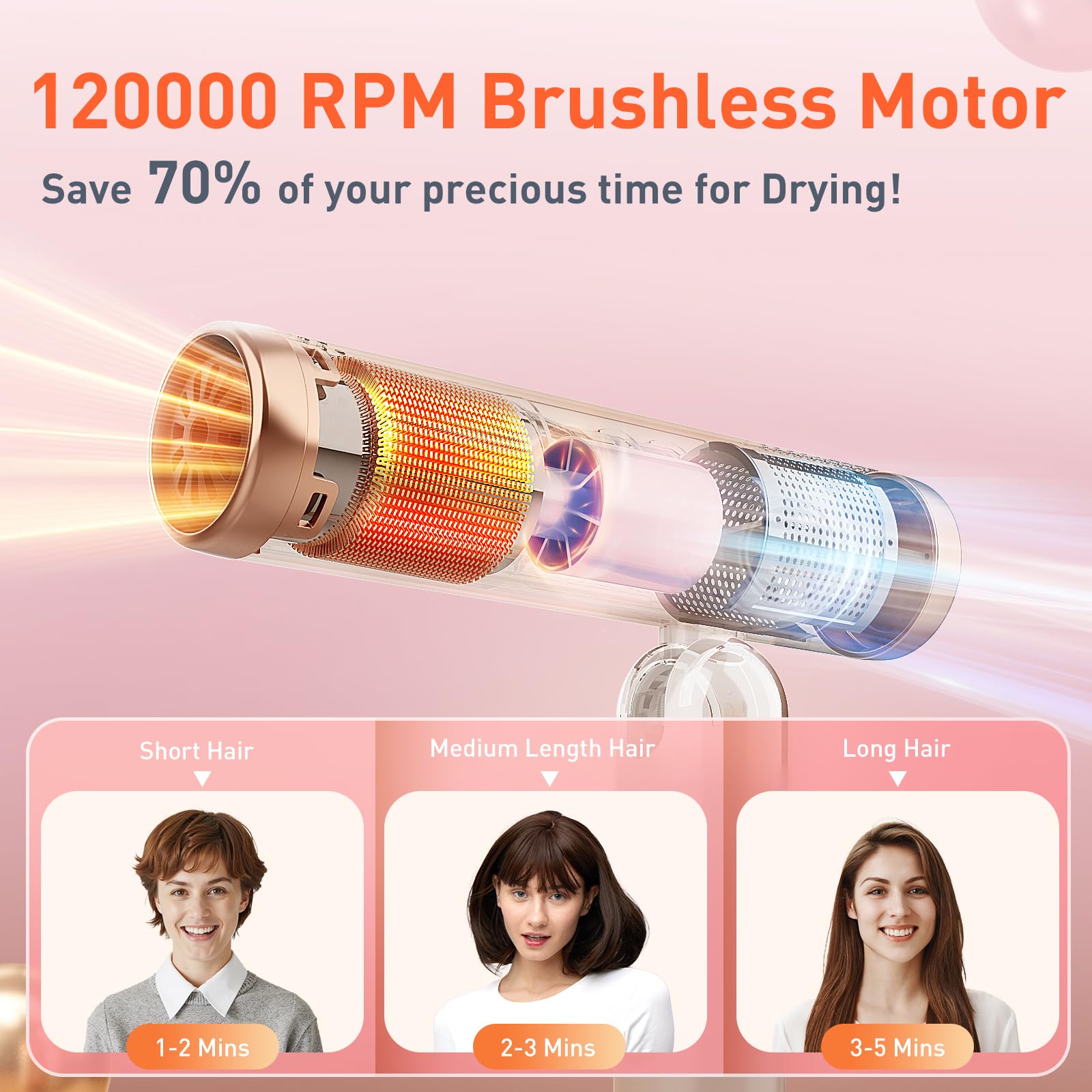 QUICO travel hair dryer dual-voltage badge highlights worldwide compatibility for trips
