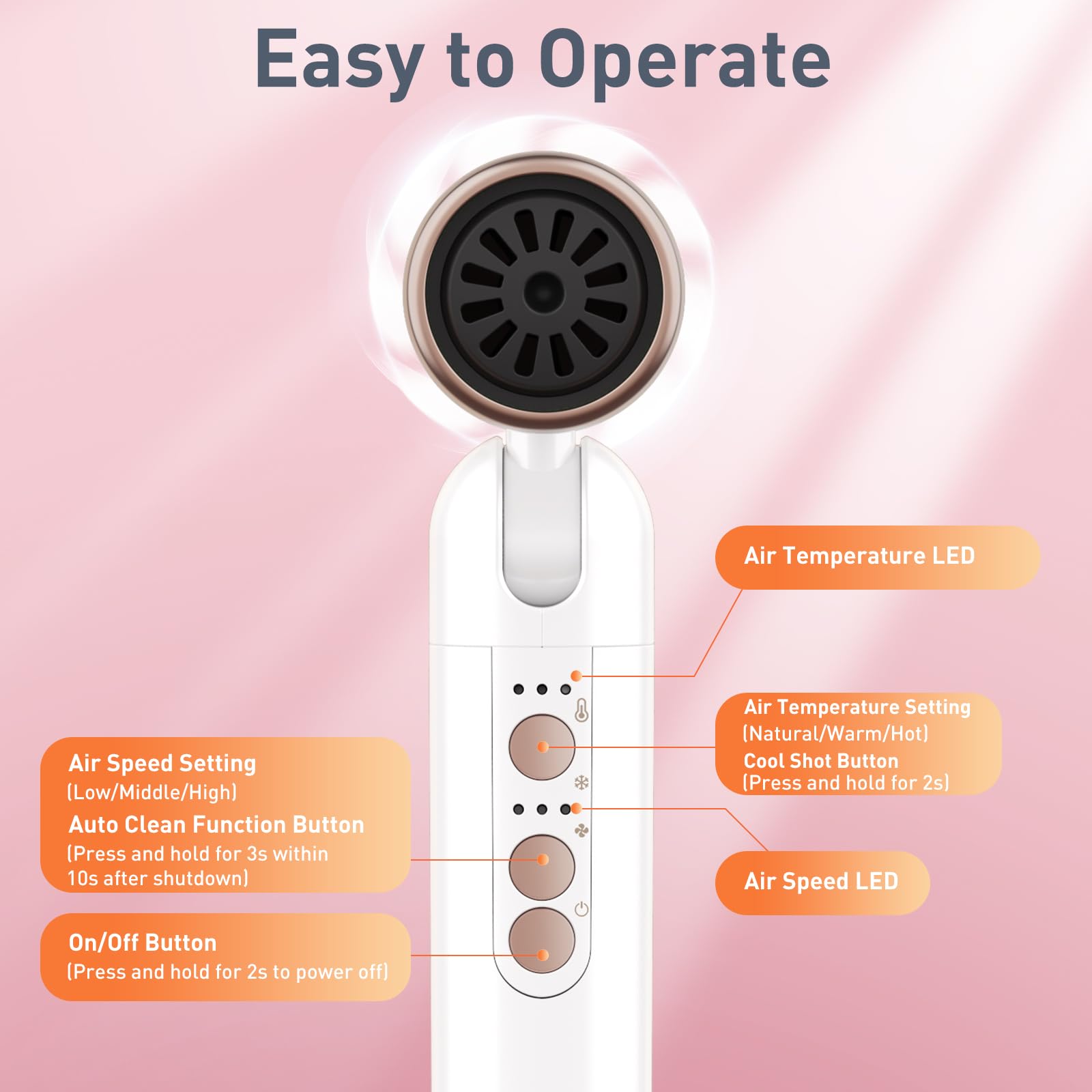 QUICO travel hair dryer UL-ALCI plug emphasizes safety and reliable power