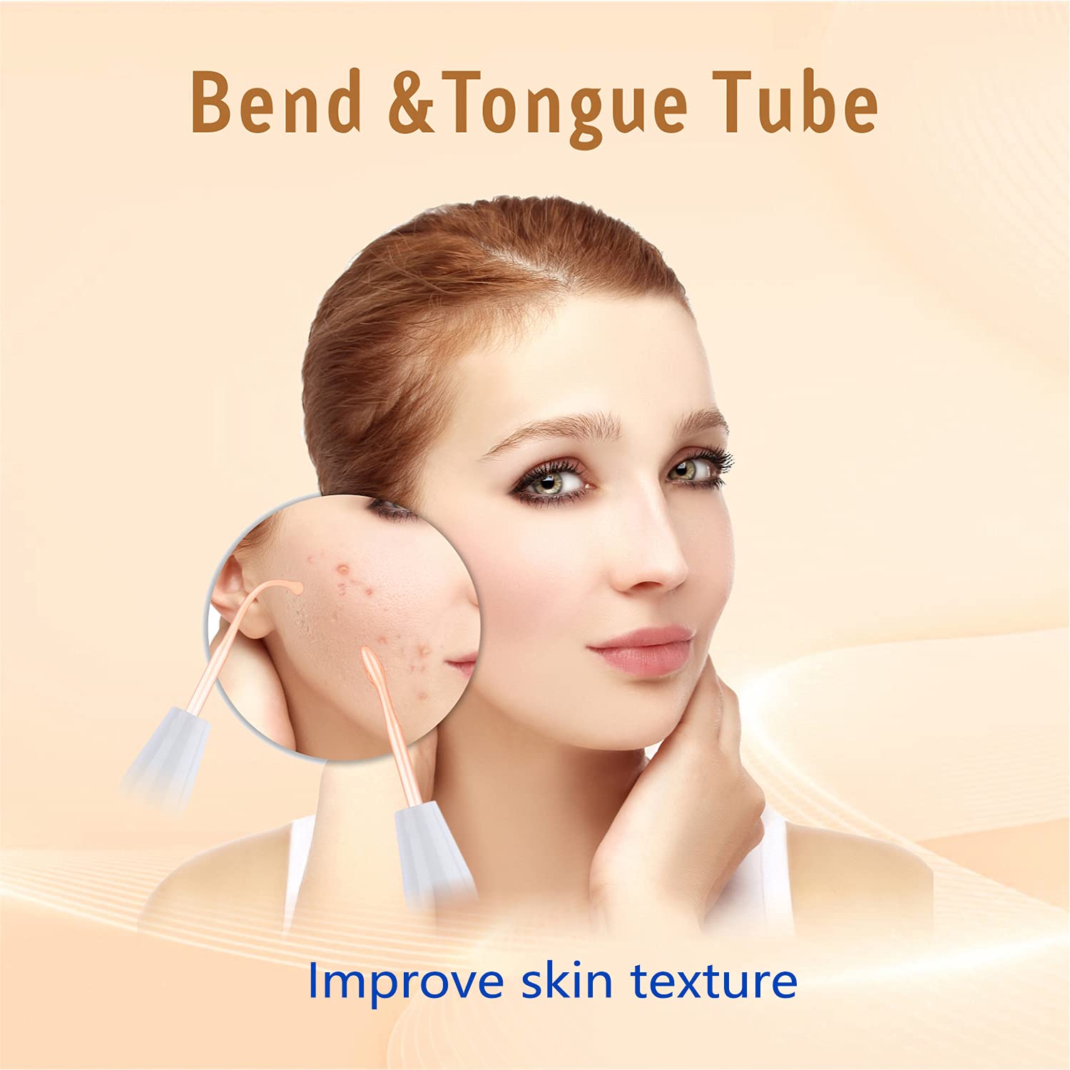 Quiet&Far high-frequency tube-set-4-tubes demonstrates versatile attachments for targeted care.