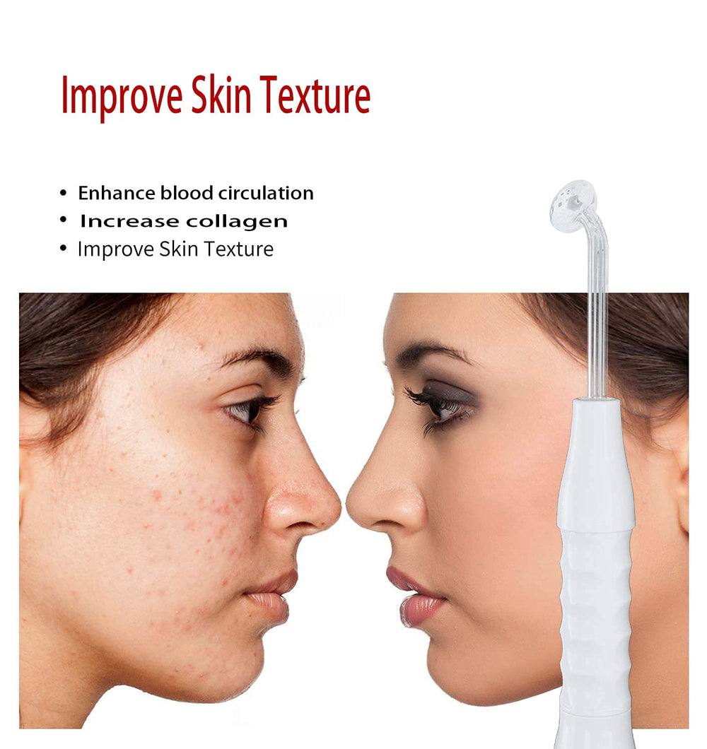 Quiet&Far high-frequency wand travel case ready for convenient on-the-go skincare.