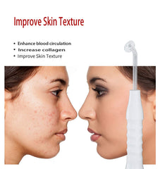 Quiet&Far high-frequency wand travel case ready for convenient on-the-go skincare.