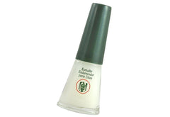 Química Alemana Nail Hardener application brush ready for weekly fortification