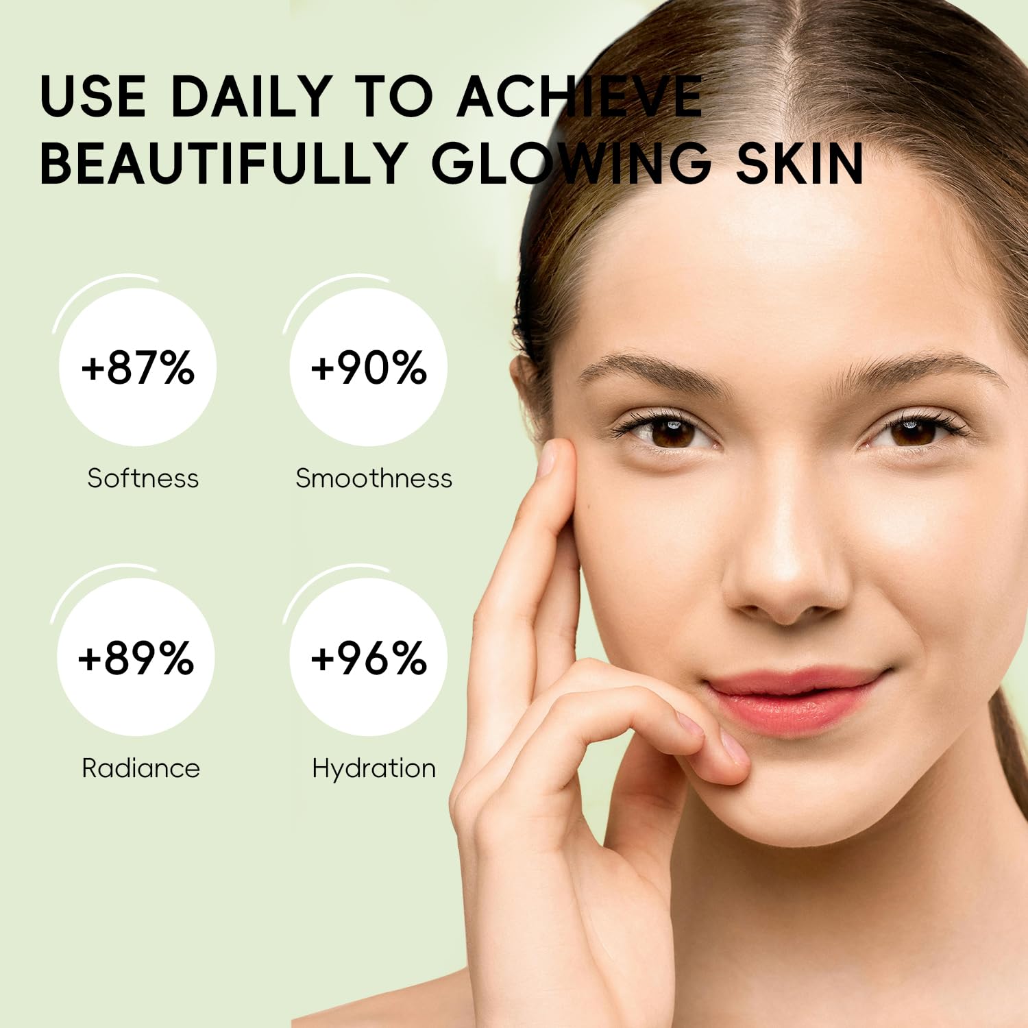 QUIYUM Avocado Eye Cream tube targets eye-area fine lines
