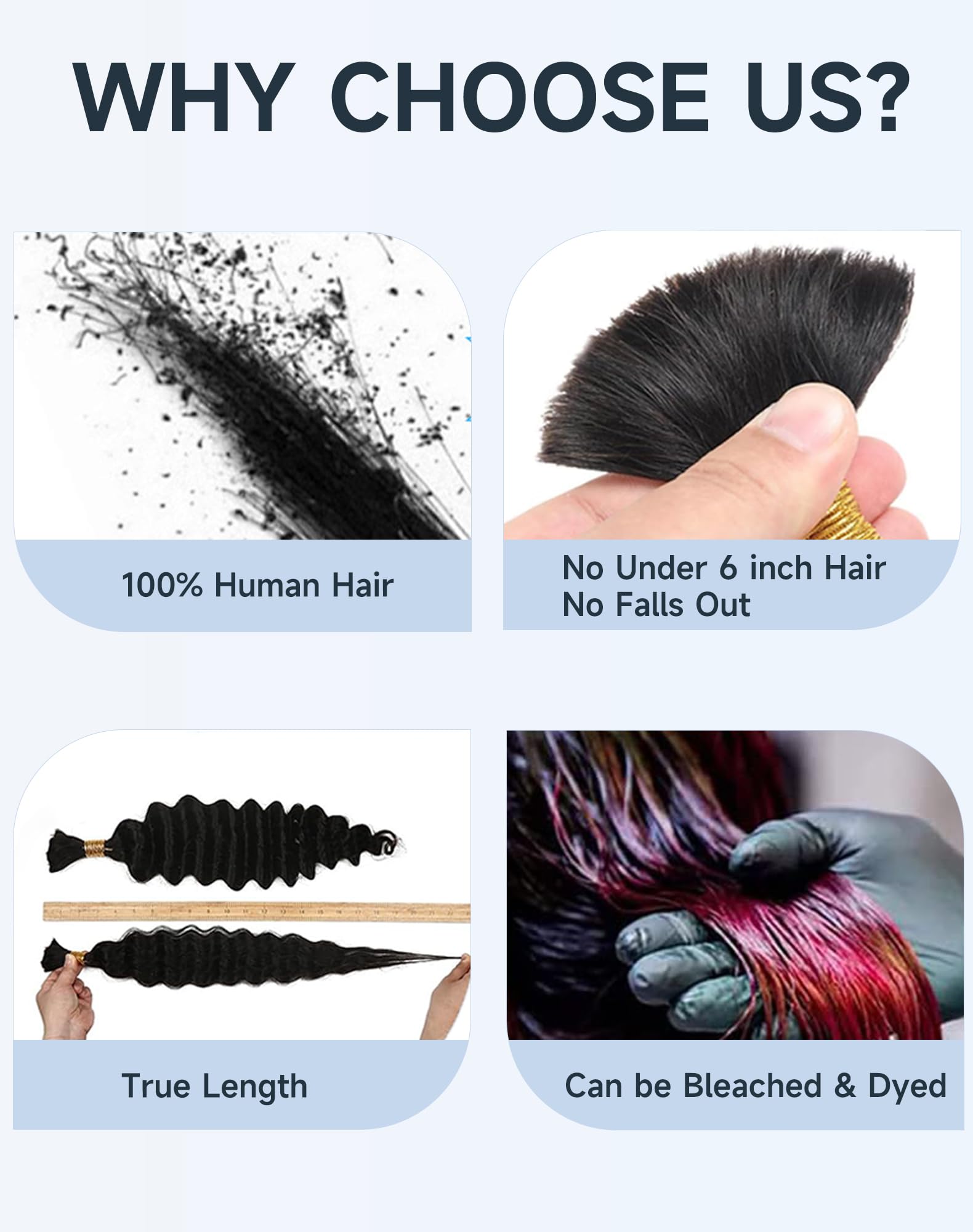 Qulueo boho braids spiral waves feminine defined curls