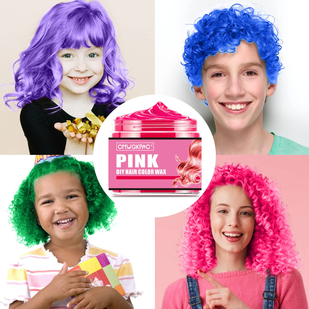 QUNGCO kids’ diy hair color wax for young designers.