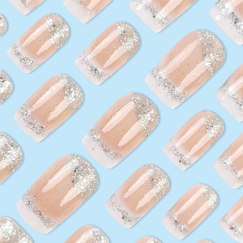 QUNQINLI full-cover nail tips deliver durable, glossy finish with high shine.