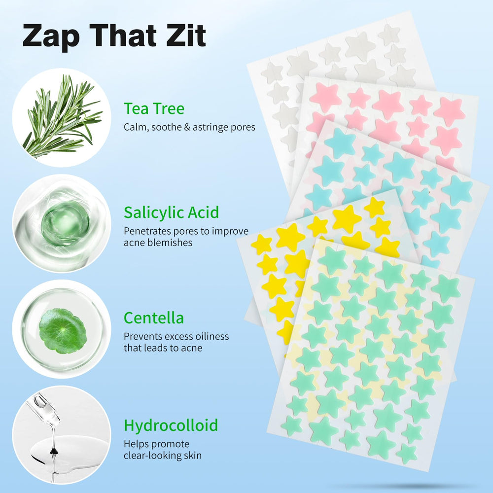 QUSTERE pimple patches 12mm size covers larger pimples effectively
