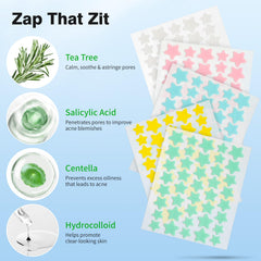 QUSTERE pimple patches 12mm size covers larger pimples effectively