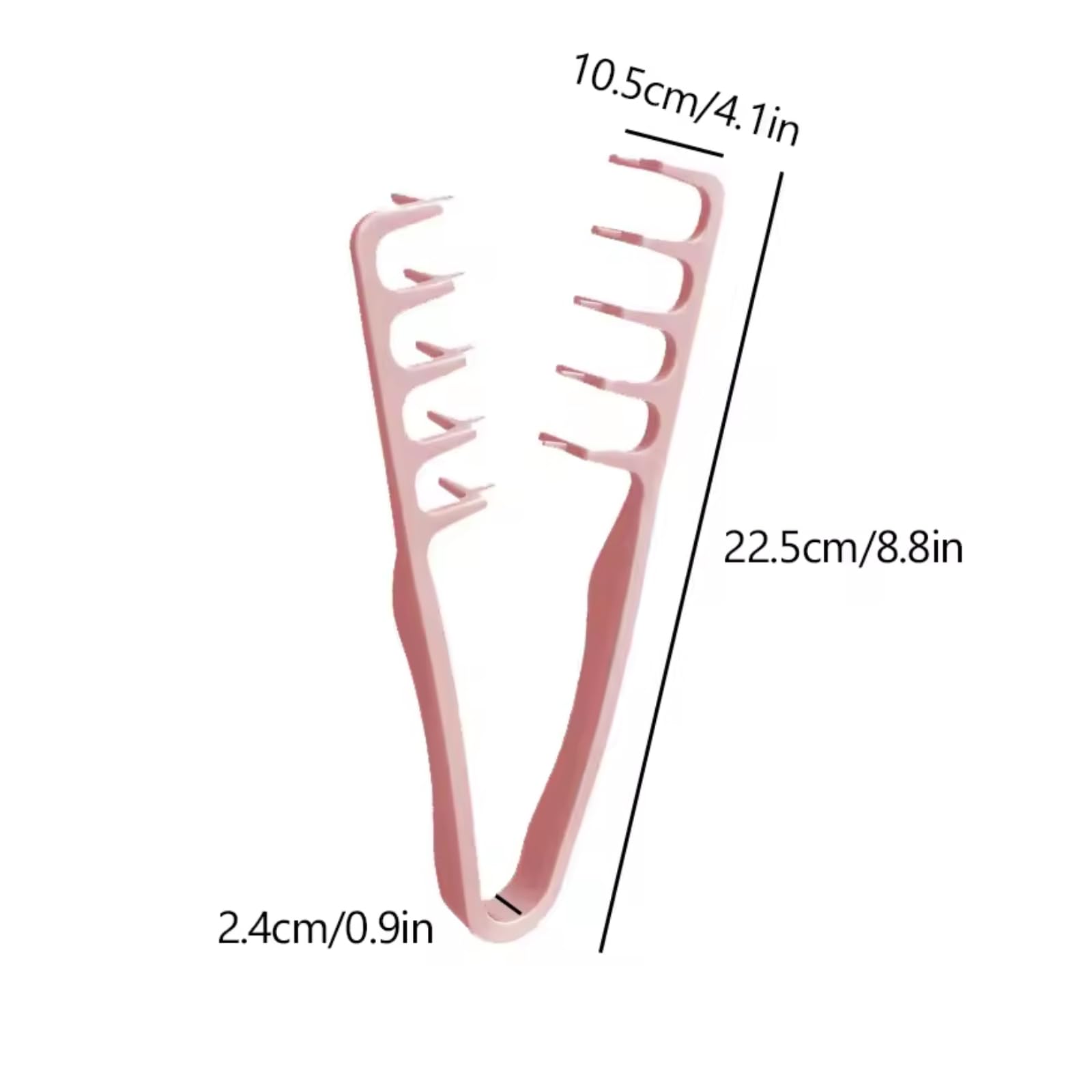 Qyubov Volumizing Texture Comb lightweight ABS body for durable daily use