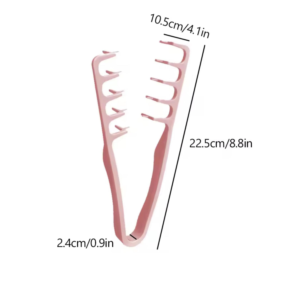 Qyubov Volumizing Texture Comb lightweight ABS body for durable daily use