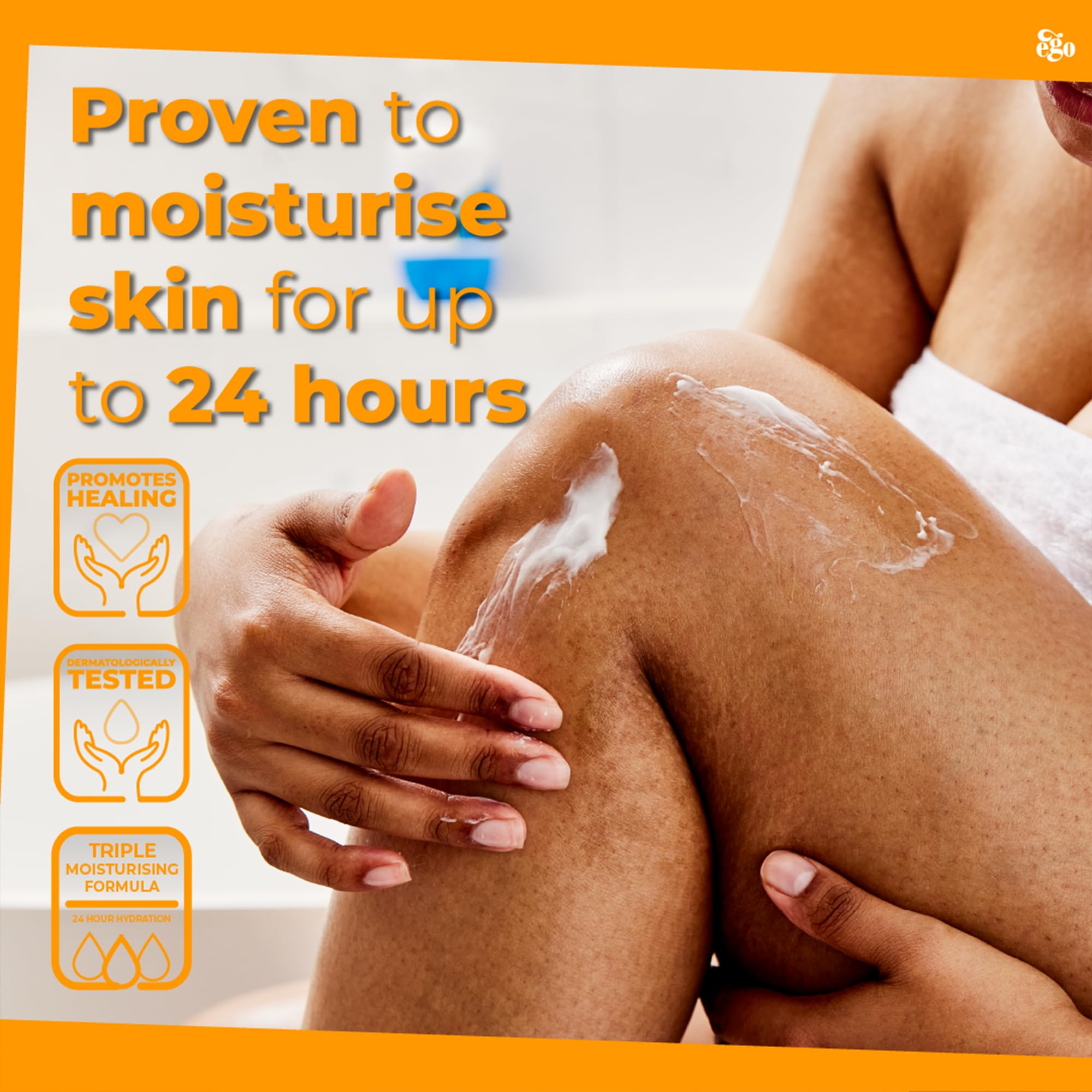 QV Cream pump and nozzle delivering hygienic easy-dispense skincare routine.