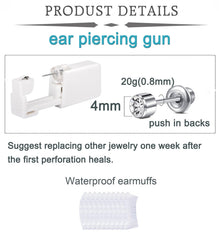 QWALIT clean pads for ear piercing: hygiene-focused pads for safer piercing sessions.