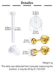 QWALIT disposable ear-piercing-kit pairs emphasize safe, single-use piercing