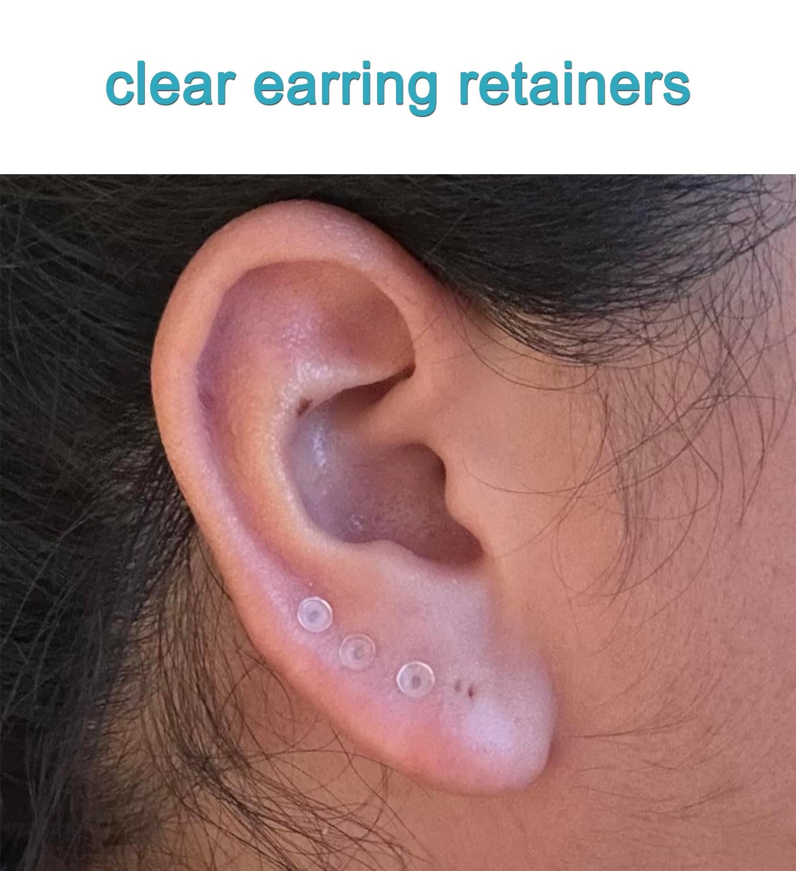 QWALIT ear studs 20g suitable for lobes and cartilage