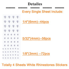 QWALIT face rhinestones close-up displays 3mm 4mm 6mm diamonds for versatile styling