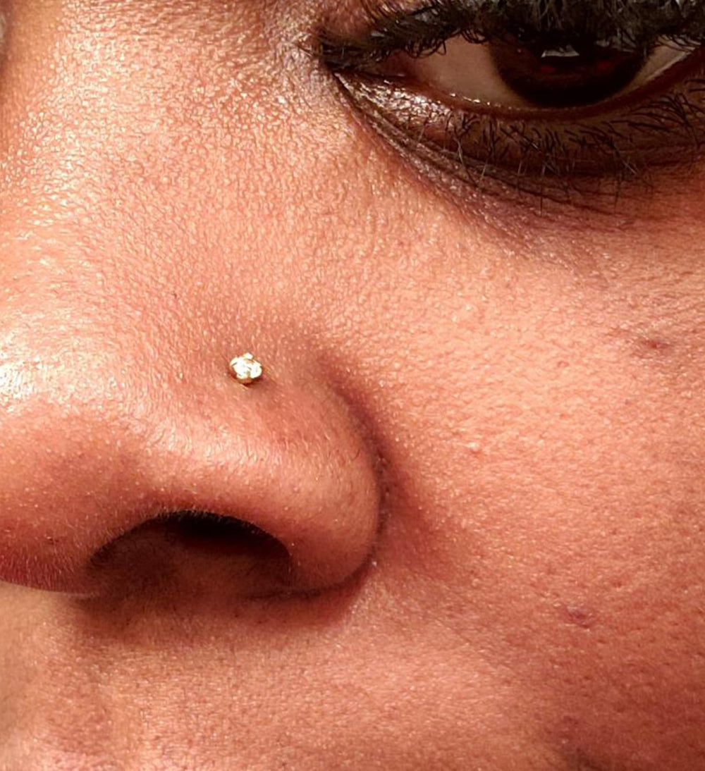 QWALIT nose studs replacement 20ga7mm for quick swap outfits