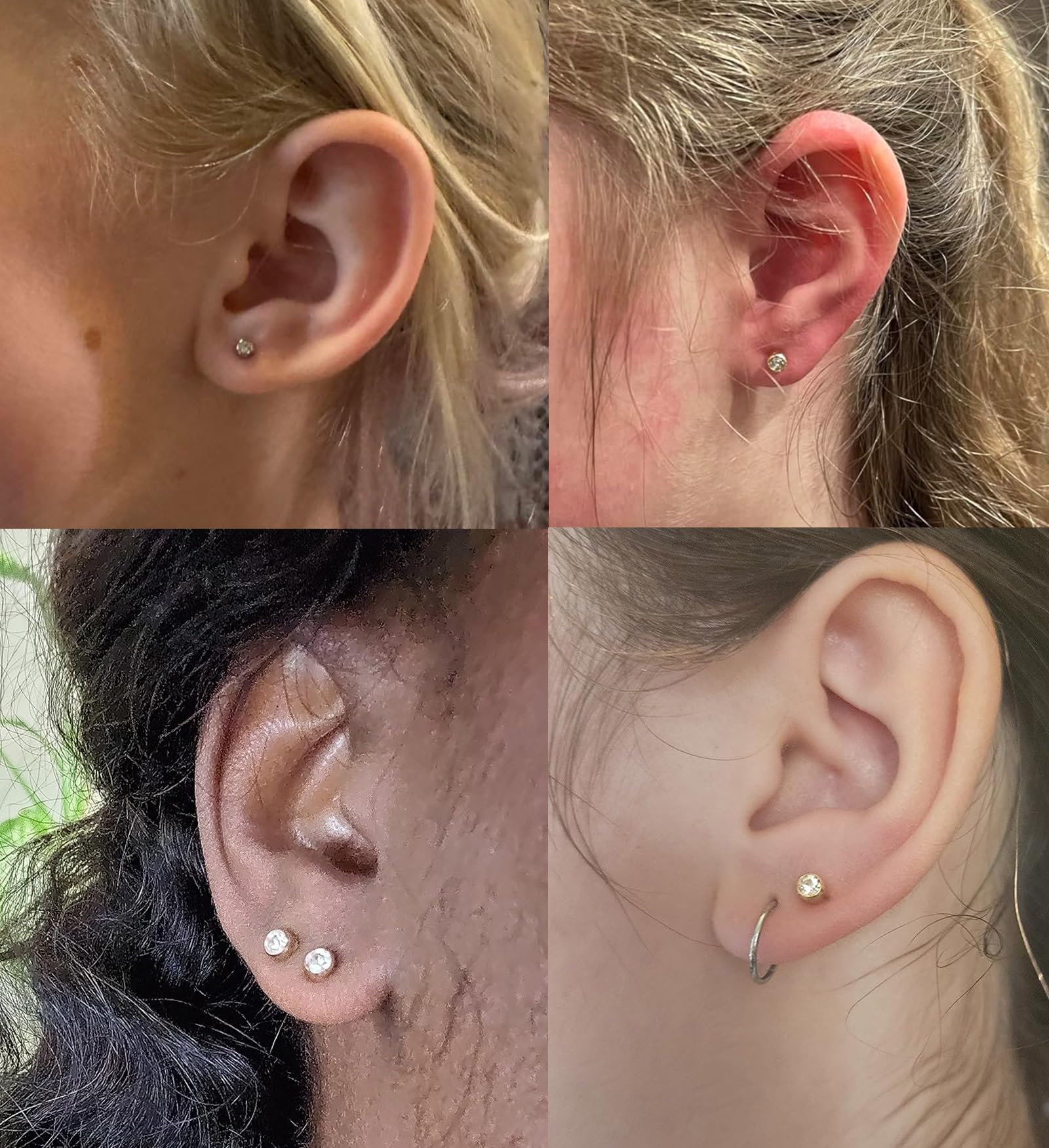 QWALIT stainless-steel body ensures durability and easy cleaning for at-home piercing
