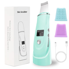 QYCSL Face Scrubber with a 3D curved design for gentle, deep cleansing.