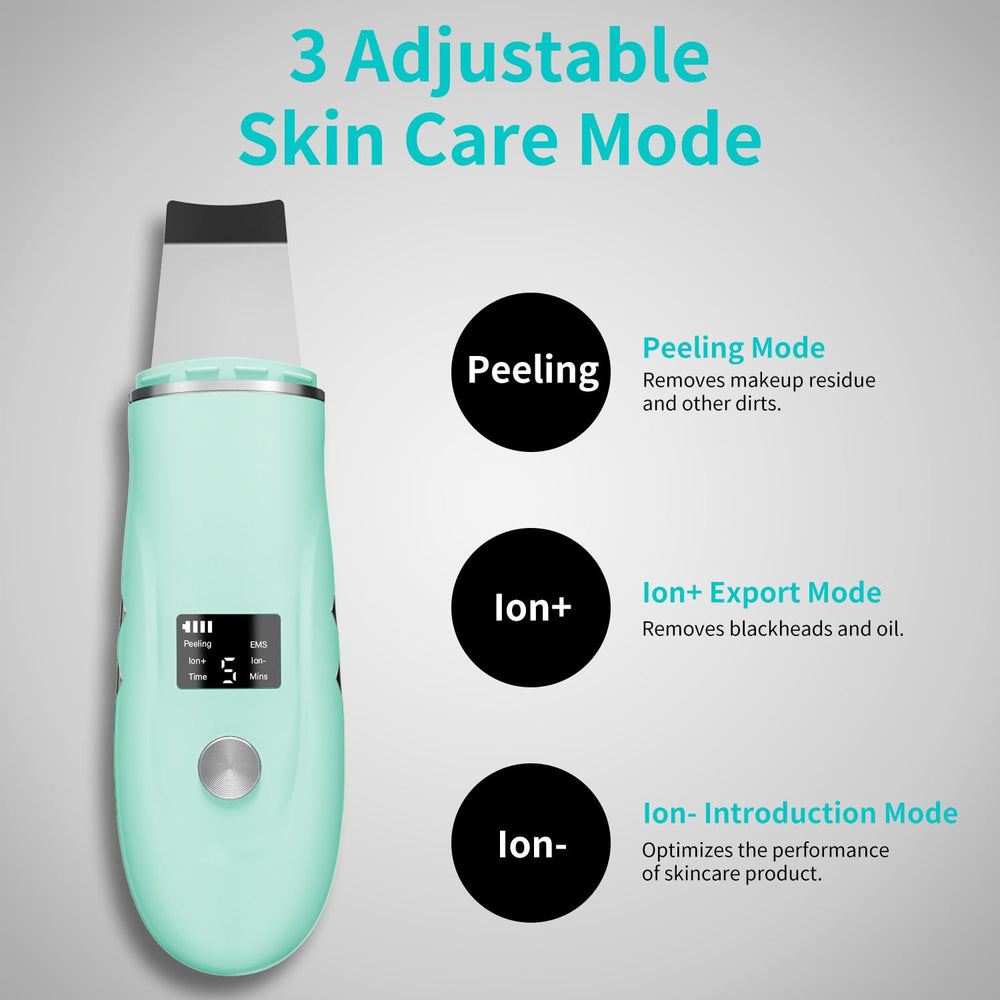 QYCSL Face Scrubber dual charging base offers flexible charging options.