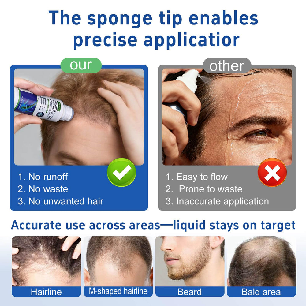 QYFJ biotin-infused serum visual highlighting follicle nourishment for healthier hair.