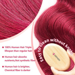 QZOQZO pre-plucked baby hair detail enables natural-looking styling