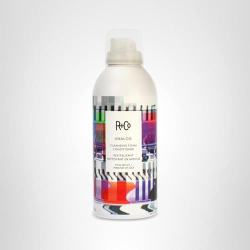 R+Co ANALOG cleansing foam nettle leaf extract adds shine and mend-ready hair