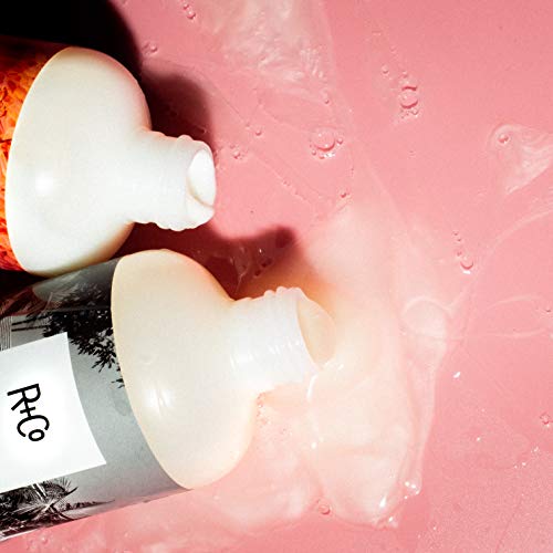 R+Co BEL AIR smoothing conditioner ingredients close-up highlights antioxidant Tocopherol.