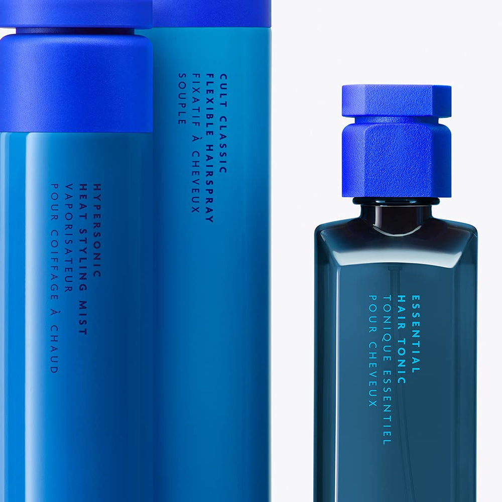 R+Co BLEU packaging signals premium, sustainable design.